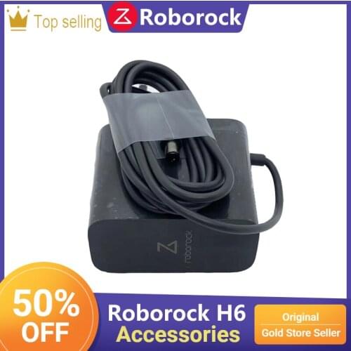 Power adapter EU standard plug for Roborock Mace H6 handheld vacuum cleaner spare parts parts accessories 100% original