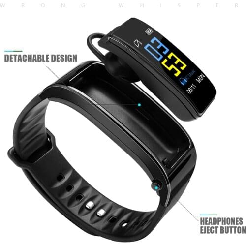 Y3 Plus Bluetooth Call Bracelet Microphone Call Information Alarm Clock Reminder Smart Watch Wireless Headset Business Headset