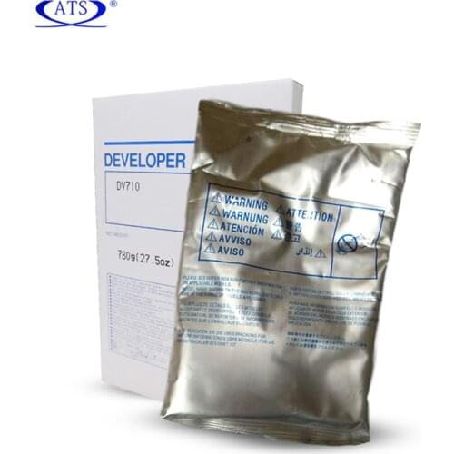 1PCS 780G Developer powder for Konica Minolta BH 600 750 DV710 compatible Copier Spare Parts BH600 BH750 printer supplies