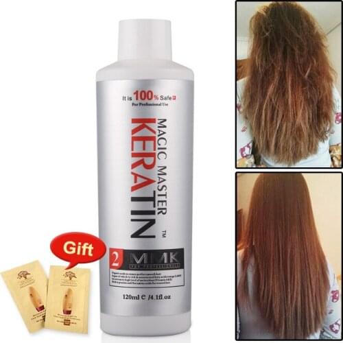 120ml Magic Master Keratin Nice Smell Coconut Without Formalin Hair Repair Treatment For Hair Care Product