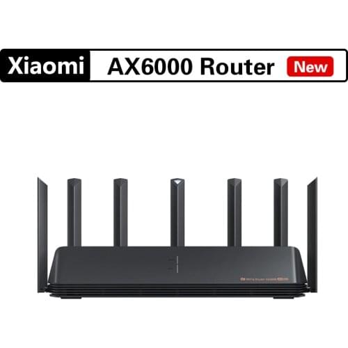 2021 New Xiaomi AX6000 AIoT Router WiFi6+ 6000Mbs VPN 512MB Qualcomm CPU Mesh Repeater External Signal Network Amplifier