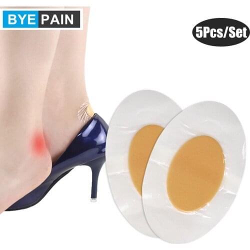 5Pcs/Set Heel Protector Foot Care Sole Sticker Waterproof Invisible Patch Anti Blister Friction Foot Care Tool Corn Pads