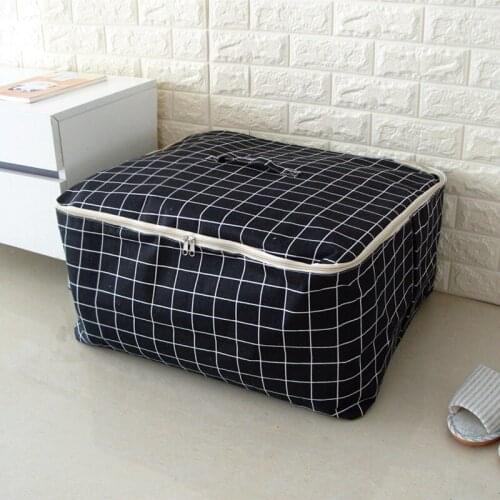 6PCS / LOT Quilt Storage Bag Clothes Quilt Organizing Box Home Space Saving Folding Storage Box