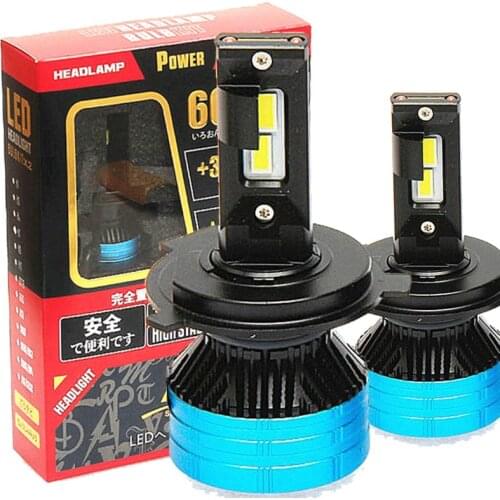 H4 LED Car Light Bulbs 9004 9007 H16 H7 H8 H3 H11 H1 9005 9006 HB3 HB4 LED Headlight Turbo fan Bulbs for Auto 12V CANBUS