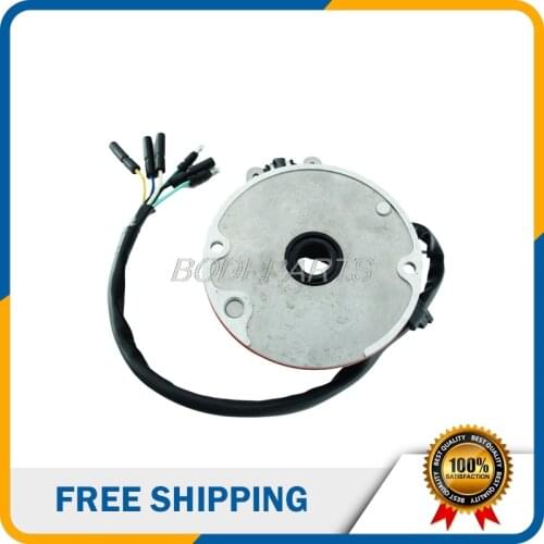 Motorcycle 140cc Foot Start 6 Poles Magnetic Motor Stator Coils Fit For Lifan Yinxiang 140cc Foot Start Engine Free Shipping