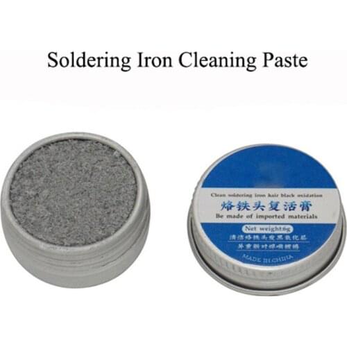 Soldering Iron Clean Paste Electrical Soldering Iron Tip Refresher Solder Paste Welding Fluxes Repair Oxide Solder Iron Tip Tool
