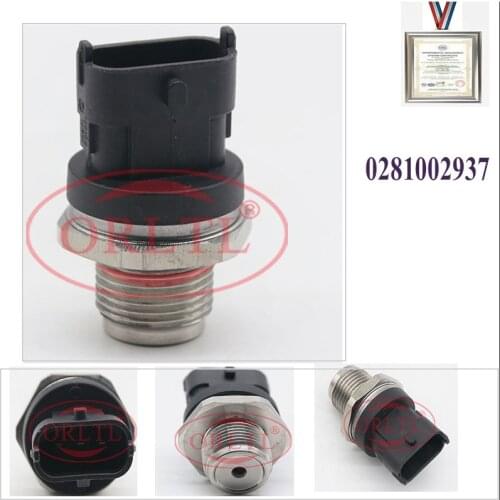Genuine Common Rail Fuel Pressure Sensor 0281002937OEM 3843100 21407309 Service Kit 20973777
