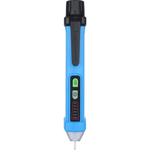 Portable Non-contact AC Alert Detector with Sound and Light Alarm Tester Lamp Voltage Test Pen