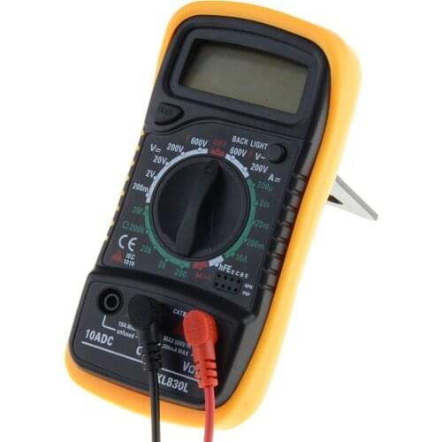 Handheld Multimeters Counts Measurement LCD Digital Multimeter Tester XL830L