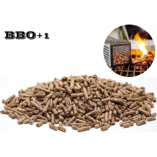 1LB 460g Apple Wood Pellets BBQ Flavoring Chip Specialty Wooden Chunk for Cooking Barbecue Smoker Grill Bacon Fish Meat BBQ Tool