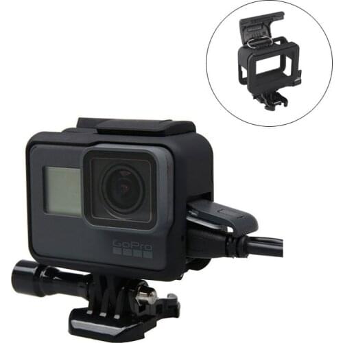Protective Shell Frame Case Camcorder Housing Border Cover Case Mount For GoPro Hero 7 6 5 Black Action Camera GoPro Accessories