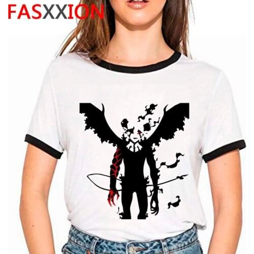 Asta Black Clover top tees t shirt female ulzzang 2021 couple clothes aesthetic top tees clothes graphic tees women