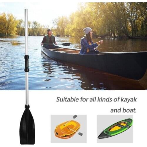 1Pairs 126cm Boat Rafting Paddle Detachable Assemble Strengthened Dinghy Oars Inflatable Boat Fishing Kayak Canoe Paddle