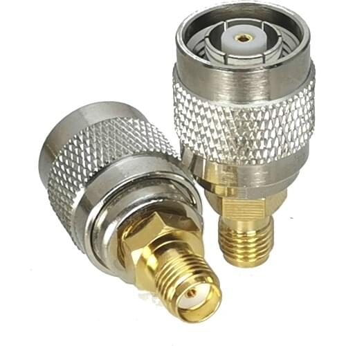 1Pcs SMA Female jack to RP-TNC RPTNC Male jack RF Adapter Connector Coaxial High Quanlity