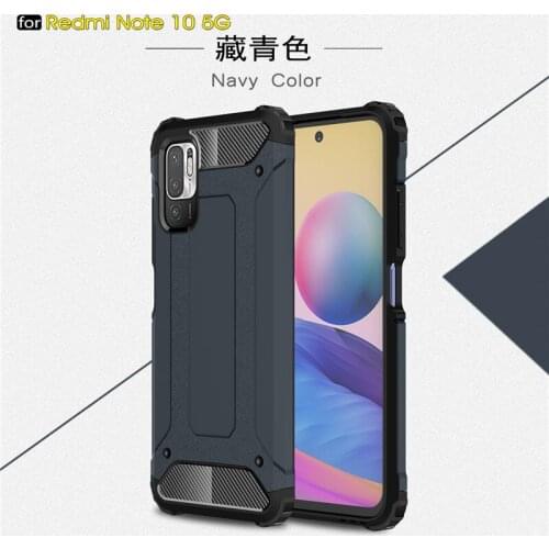 For Xiaomi Redmi Note 10T Case For Redmi Note 10T Cover Capas Shockproof Phone Back Bumper Hard Cover For Redmi Note 10T Fundas