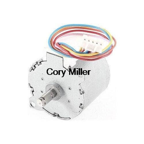 DC 12V 30Ohm 5 Pin Connector Air Condition Water Heater Mini Micro Motor