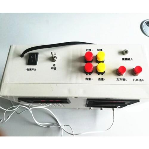 For Js8581 multi-function headset tester box handset remote control headset speaker impedance tester