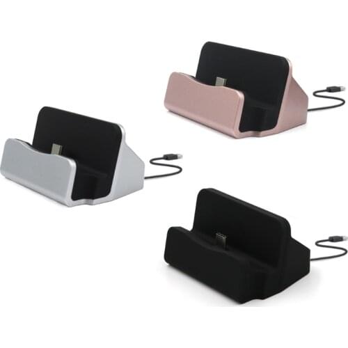 Type-C Fast Charging Dock Station Desktop USB C 3.1 Docking Charger with Cable for Huawei P9 Plus Smart Phone