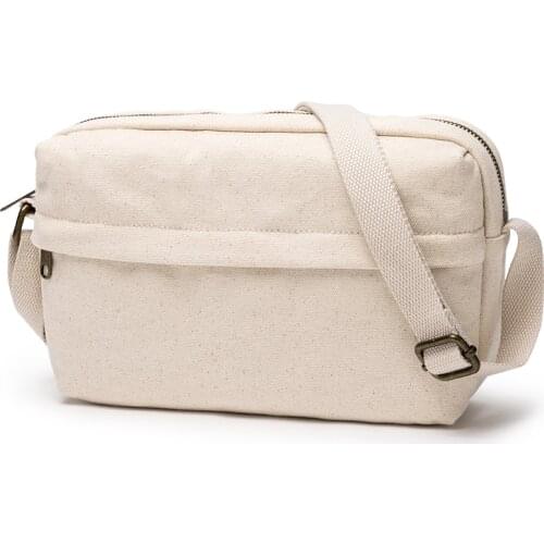 Canvas niche bag female camera bag wild messenger bag large capacity Korean ins shoulder bag