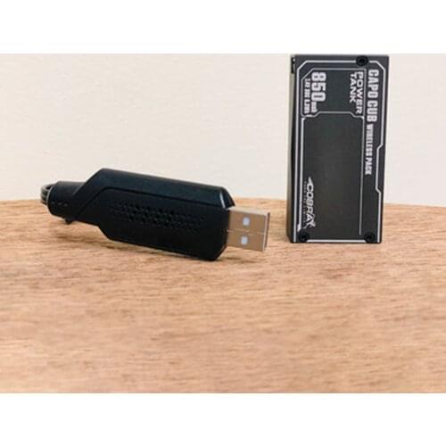 POWER TANK CAPOCUB 850mah Lithium Battery with USB Cable for CAPO CUB1 1:18 RC Car