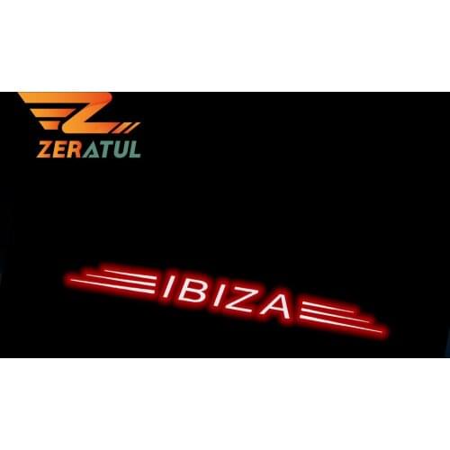 Car Black Carbon Fiber High Brake Light Stickers Decoration Sticker for 09-14 Seat Leon 2 3 FR Ibiza 6j 6p Cupra Accessories