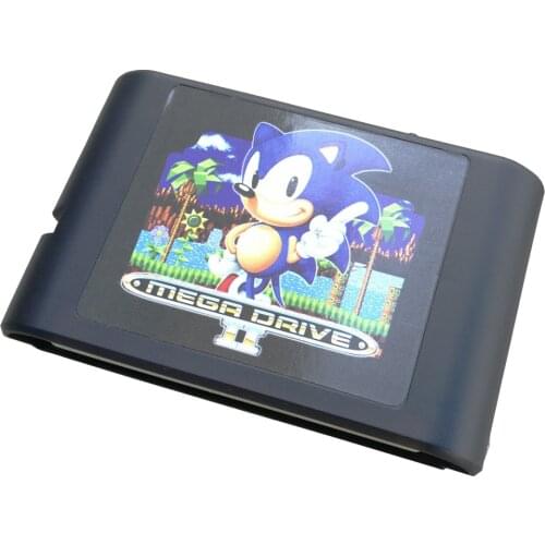 The new mega drive 2 generation MD game cassette 1000 in 1 supports mega drive game consoles and supports everdrive series