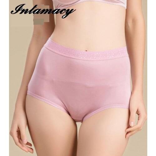The New High-grade Silk Knitted Underwear Waist Ladies Comfortable Breathable 100% Silk Underwear