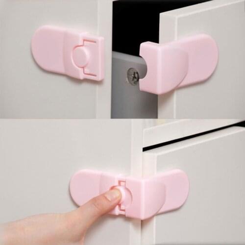 YANUO New Child Lock Multifunctional Safety Lock Drawer Lock Right Angle Cabinet Door Lock Baby Safety Protection Products