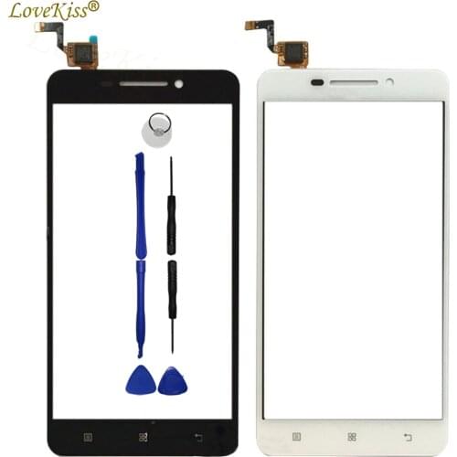 A5000 Touchscreen Front Panel For Lenovo A5000 A 5000 Touch Screen Sensor LCD Display Digitizer Glass Cover TP Replacement Tools