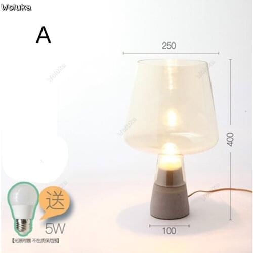 Nordic table lamp bedside modern wedding hotel bedroom study post modern living room table lamp CD50 W07