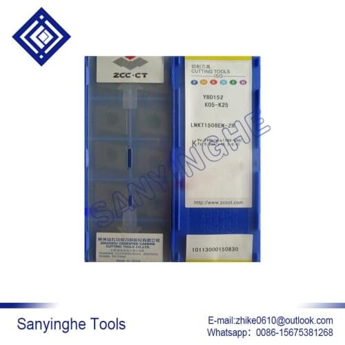 Free shipping high quality 10pcs/lots YBD152 LNKT1506EN-ZR cnc carbide turning inserts cnc blade lathe turning tool