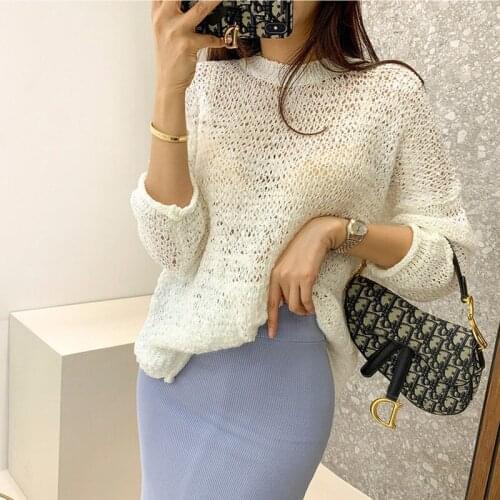 2021 Women Clothing Female Sweater Women Winter Pullover Knitting Overszie Tops Loose Sweaters Knitted Outerwear Dropshipping