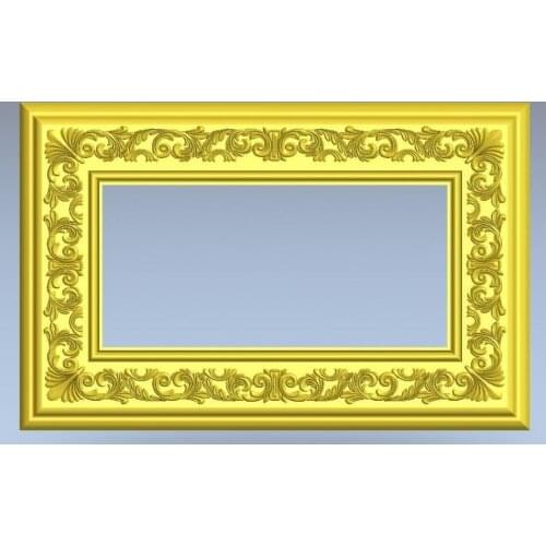 3d model relief for cnc in STL file format Frame_24