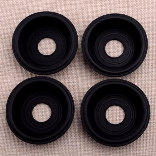 4x Carburetor Vacuum Diaphragm Rubber fit for Suzuki Bandit GSF600 GSF600S 1996 1997 1998 1999 2000 2001 2002 2003 Accessories