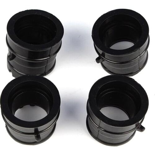 4PCS Carburetor Intake Manifold Plastic Outlet For CBR250 MC14 MC17 MC19 MC22 CB400 CB400SF 1992-1998 CBR 250 CB 400