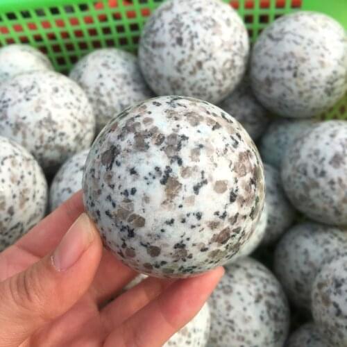 55mm Natural beautiful sky sand blue stone ball