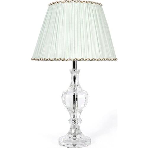 Free Shipping Modern Simple Style Crystal Table Lamp For Hotel Bedside Lamp Living Room Creative Crystal Lamp Bedroom Decoration