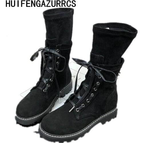 Careaymade-Fall and winter new frosted cowhide leisure handsome Martin boots Korean version of retro middle boots ,2 colors