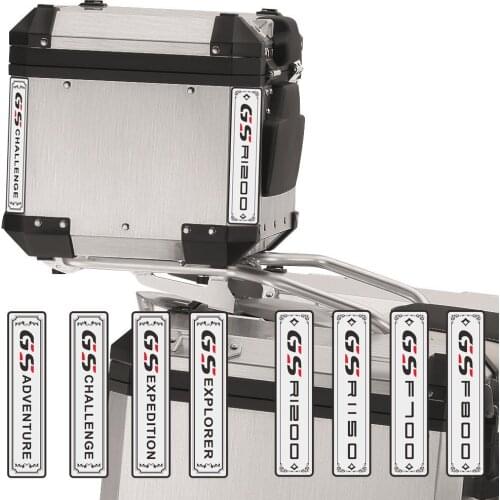 Travelled box Luggage Trunk Motorcycle For BMW R1200GS R1150gs F700gs F800gs GS R1200 Side tail case box Decal Stickers adv