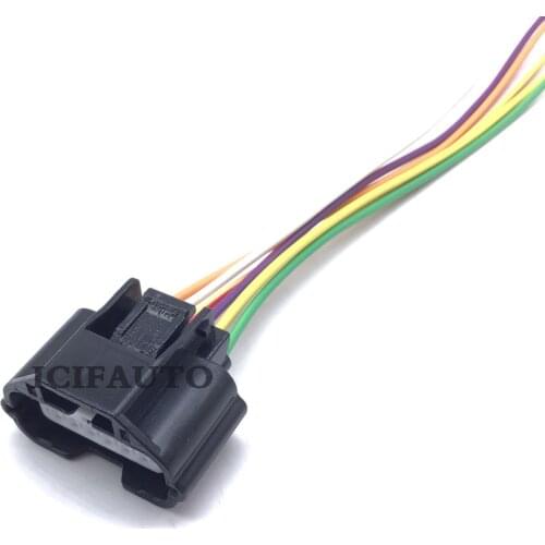 Mass Air Flow MAF Meter Sensor Plug Pigtail Connector For Nissan Infiniti AFH70M-38 22680-7S000 22680-7S00A AFH70M86 95726-3W500