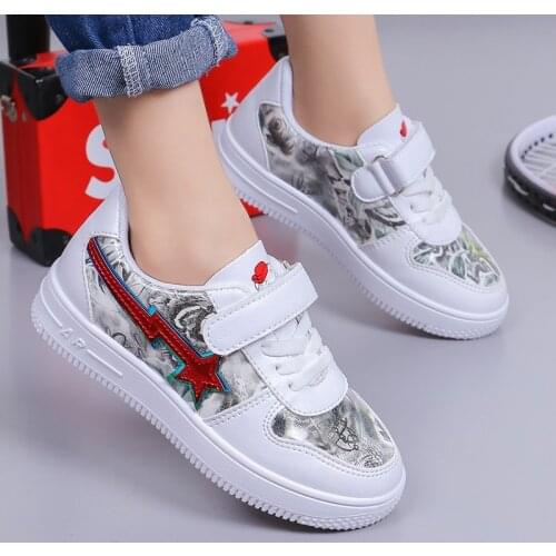 Childrens Kids Casual Sports Shoes And Lightweight Comfortable Single Sneakers 2021 Autumn Non-slip Children Girls Cute Shoe