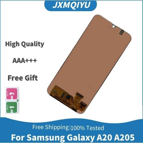 Original For Samsung Galaxy A20 A205G/DS A205F/DS A205GN/DS lcd Display Touch Screen Digitizer Assembly For Samsung A20 lcd