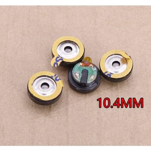 Fever 10.4MM beryllium membrane unit earphone speaker subwoofer high resolution human voice female poison 2pcs