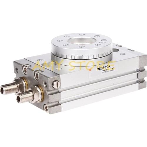 MSQB10A/20A/30A/50A SMC Type Rotary Table Actuator Air Gripper Rotary Pneumatic Cylinder MSQB10R/20R/30R/50R
