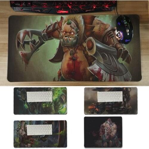 Yinuoda High Quality Dota 2 Pudge Durable Rubber Mouse Mat Pad Size for 180*220 200*250 250*290 300*600 mm