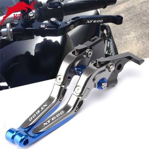 For YAMAHA XT 600 E 600E XT600 E XT600E 1990-2003 Motorcycle Brake Clutch Lever Extendable Adjustable Handbrake Handlebar