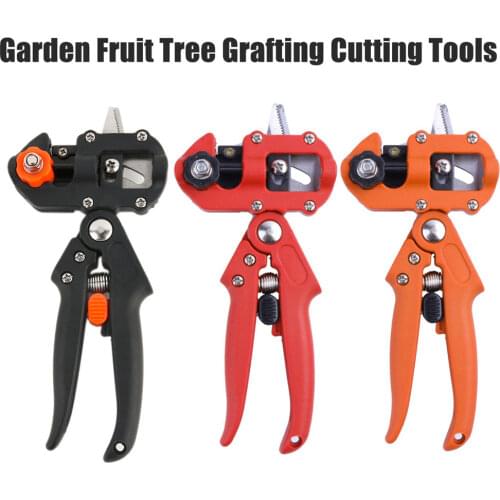 Garden Grafting Tools Flower Fruit Tree Nursery Plant Branch Cut Scissor Pruning Blade Pruner Grafting