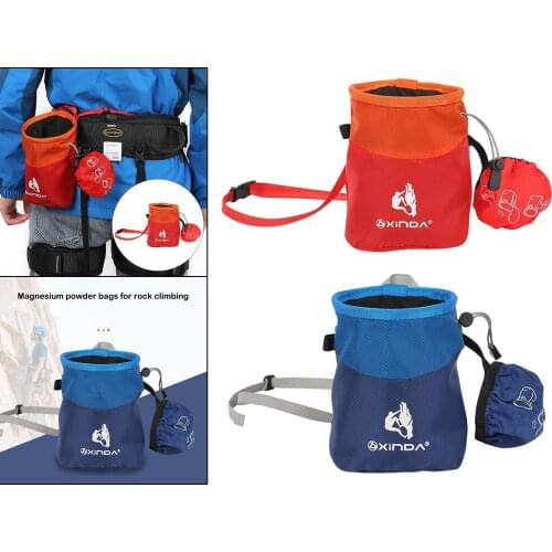 Rock Climbing Chalk Bag for Rock Climbing Weight Lifting Gymnastics