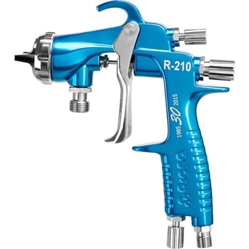 Universal Mini Spray Gun Car Painting Pneumatic R-210 Power Tool Set Air Professional Spray Guns Paint Sprayers Nozzle 1.2-2.5mm