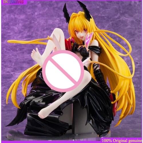 100% Original genuine To LOVE Ru Eve Darkness Demon style 18cm Action Figure Anime Figure Model Toys Figure Collection Doll Gift